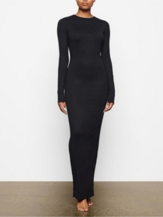 skims long sleeve backless dress Black Jovani 40100 Size 12 together with zero effort. Occasion:Vacation Color:Sky